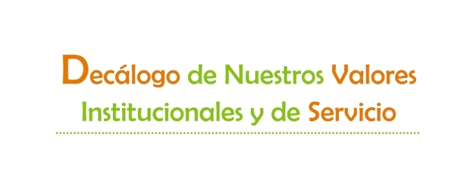 Banner Decálogo Valores Instituciones y Servicio